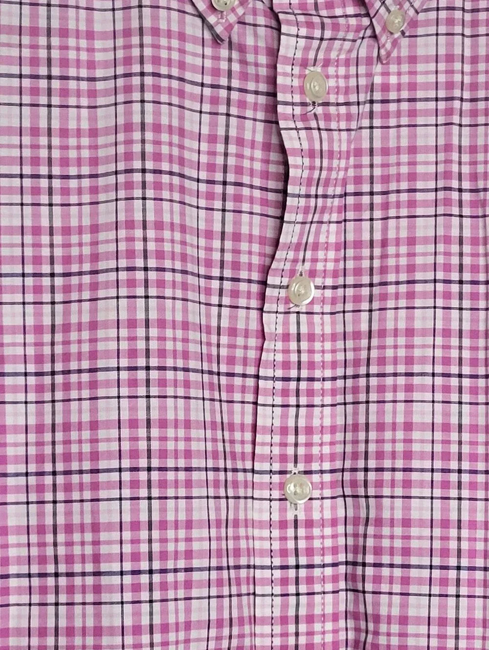 Ralph Lauren Pink Plaid Button-Down Shirt